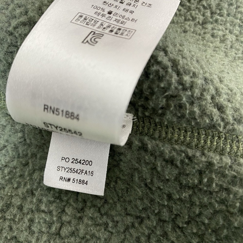 Patagonia Better Sweater Jacket Womens Small Olive Green Full Zip Fleece Pockets - Picture 15 of 16